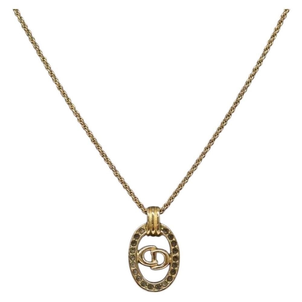Dior Necklace Metal Gold